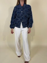 Carica l&#39;immagine nel visualizzatore di Gallery, Bomber Bouclè | Denim
