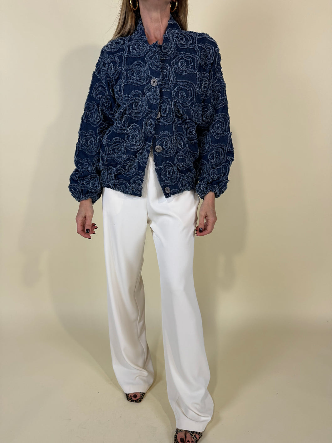 Bomber Bouclè | Denim