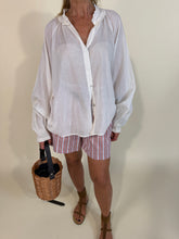Carica l'immagine nel visualizzatore di Gallery, Camicia Rouches | Mussola di cotone.
