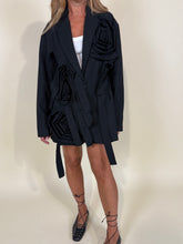 Load image into Gallery viewer, Giacca black Rose

