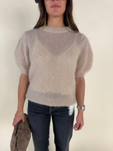 Load image into Gallery viewer, Maglia sbuffo mezza manica | Mohair &amp; lana | Più colori
