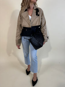 Trench Crop I Bicolore