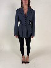 Load image into Gallery viewer, Legging con ghetta | Nero elasticizzato
