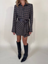 Carica l&#39;immagine nel visualizzatore di Gallery, Abito Loly | Check Moro
