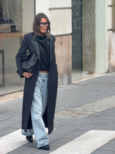 Load image into Gallery viewer, Cappotto Revers Ecopelle | Black
