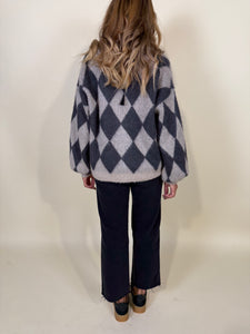 Cardigan Rombo