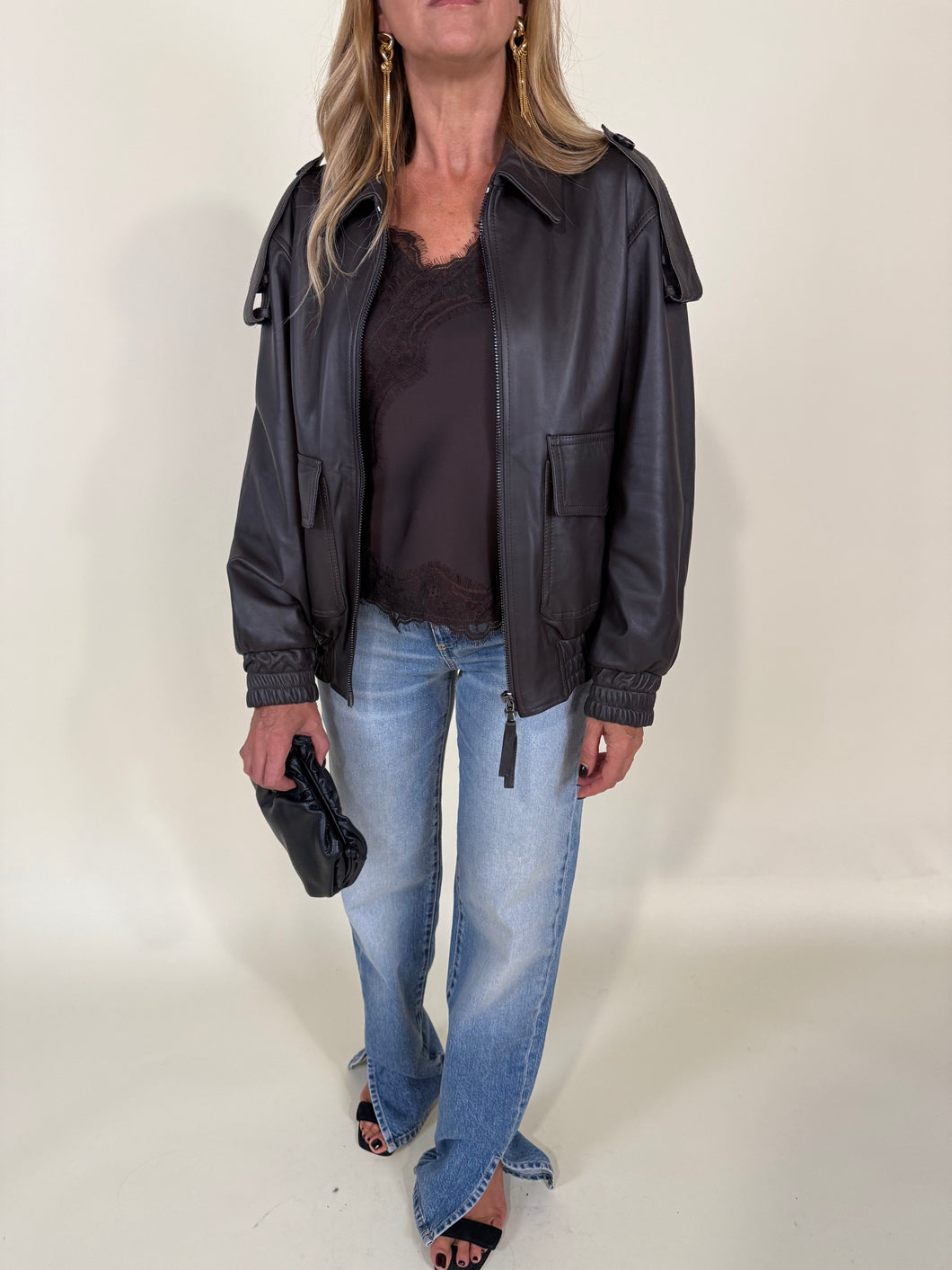 Bomber Ancient | Vera Pelle | Più colori
