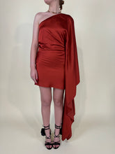 Load image into Gallery viewer, Abito Red Satin
