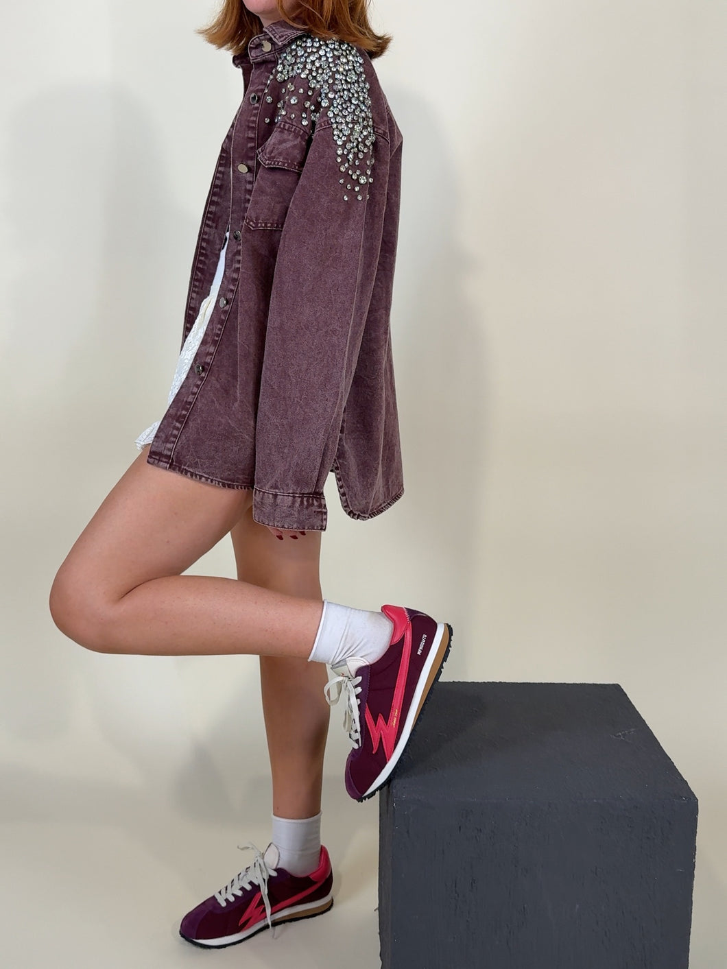 Sneaker Flash Burgundy