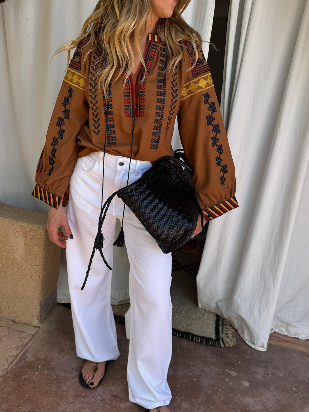 Camicia Terre I Marrone