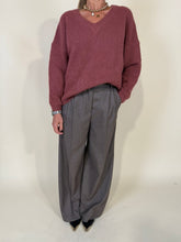 Carica l&#39;immagine nel visualizzatore di Gallery, Maglia V | Mohair &amp; Lana
