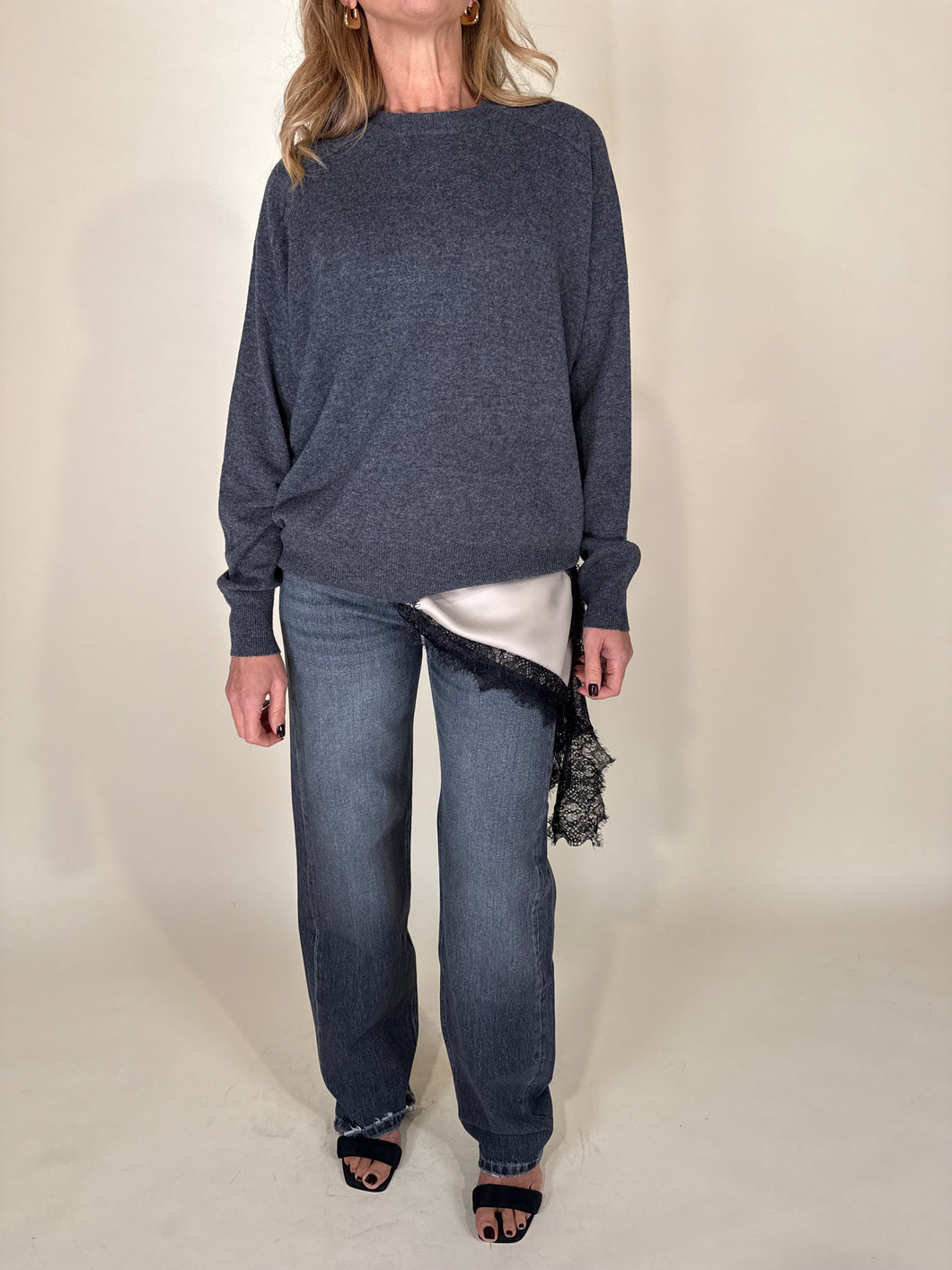 Maglia Catrame | Over | 100% lana