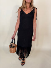 Load image into Gallery viewer, Mini Dress Antibe | Frangia | Black

