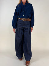 Carica l'immagine nel visualizzatore di Gallery, Camicia costina con Rouches | 100% cotone | Più colori
