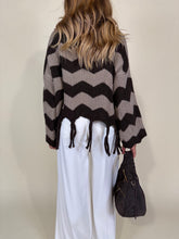 Load image into Gallery viewer, Maglia Frangia | Righe
