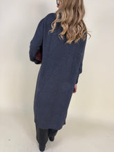 Load image into Gallery viewer, Cardigan lungo Grigio | Viscosa

