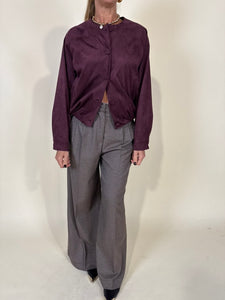 Bomber Vino | Suede