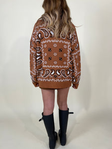 Cardigan Bandana | Camel