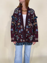 Load image into Gallery viewer, Cardigan India | Bordeaux
