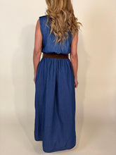 Carica l'immagine nel visualizzatore di Gallery, Abito Chambray | Blue Denim.

