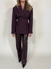 Carica l&#39;immagine nel visualizzatore di Gallery, Pantalone Burgundy
