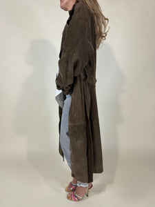 Trench Crosta Taupe I Vera Pelle