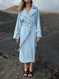 Trench cashmere blue