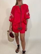 Load image into Gallery viewer, Shorts Fragola | 100% cotone | Set coordinato.
