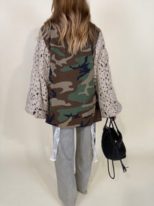 Giacca Military I Beige