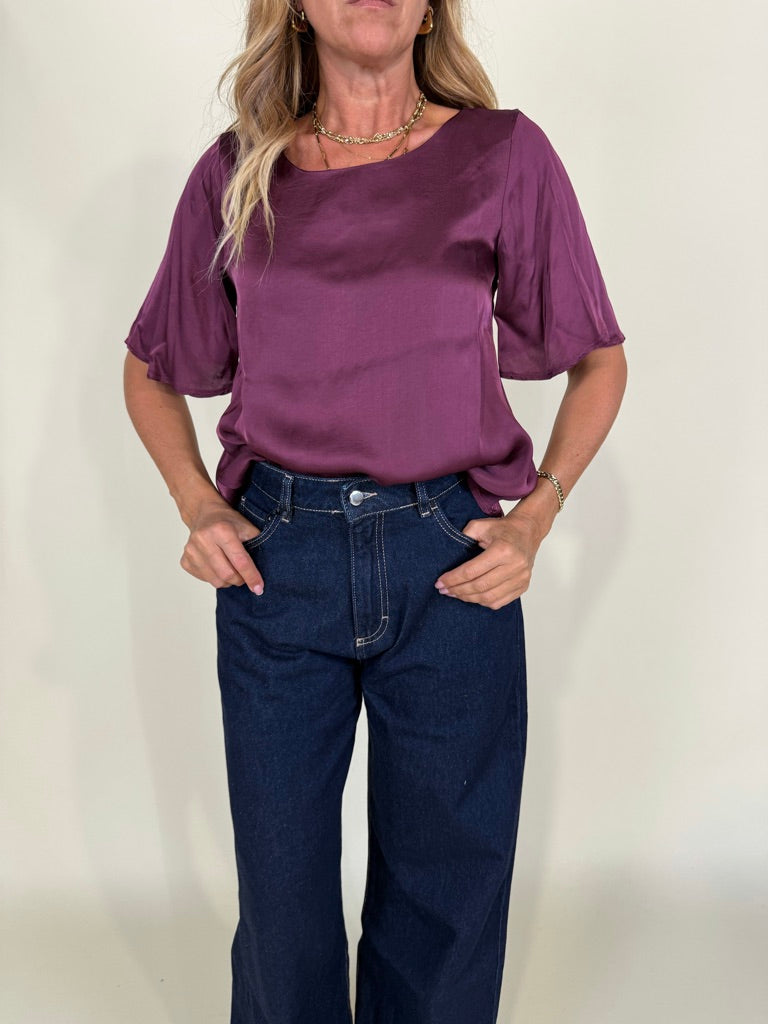 Blusa Satin | Più colori