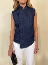 Carica l'immagine nel visualizzatore di Gallery, Gilet Robin | Blue Denim
