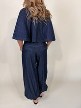 Carica l'immagine nel visualizzatore di Gallery, Denim Dark Blue | Set coordinato.
