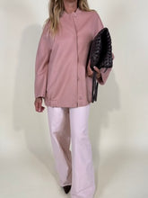 Carica l&#39;immagine nel visualizzatore di Gallery, Cappotto monopetto HANDMADE I rosa
