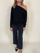 Carica l&#39;immagine nel visualizzatore di Gallery, Maglia Barchetta | Nera
