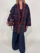 Load image into Gallery viewer, Cardigan Blue Navy | Etnico
