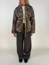 Load image into Gallery viewer, Kimono trapuntato Jaquard | Viscose &amp; wool
