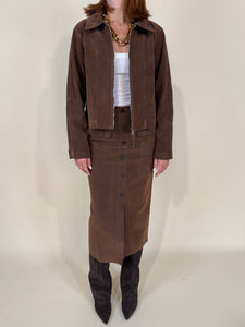 Bomber Midi | Suede