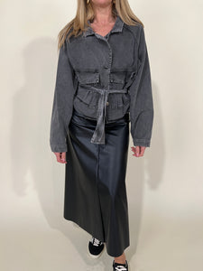 Trench Grey I Crop