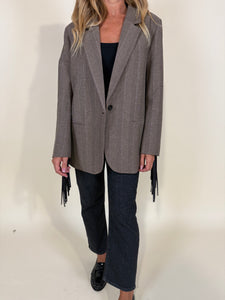 Blazer monopetto Lu I righe
