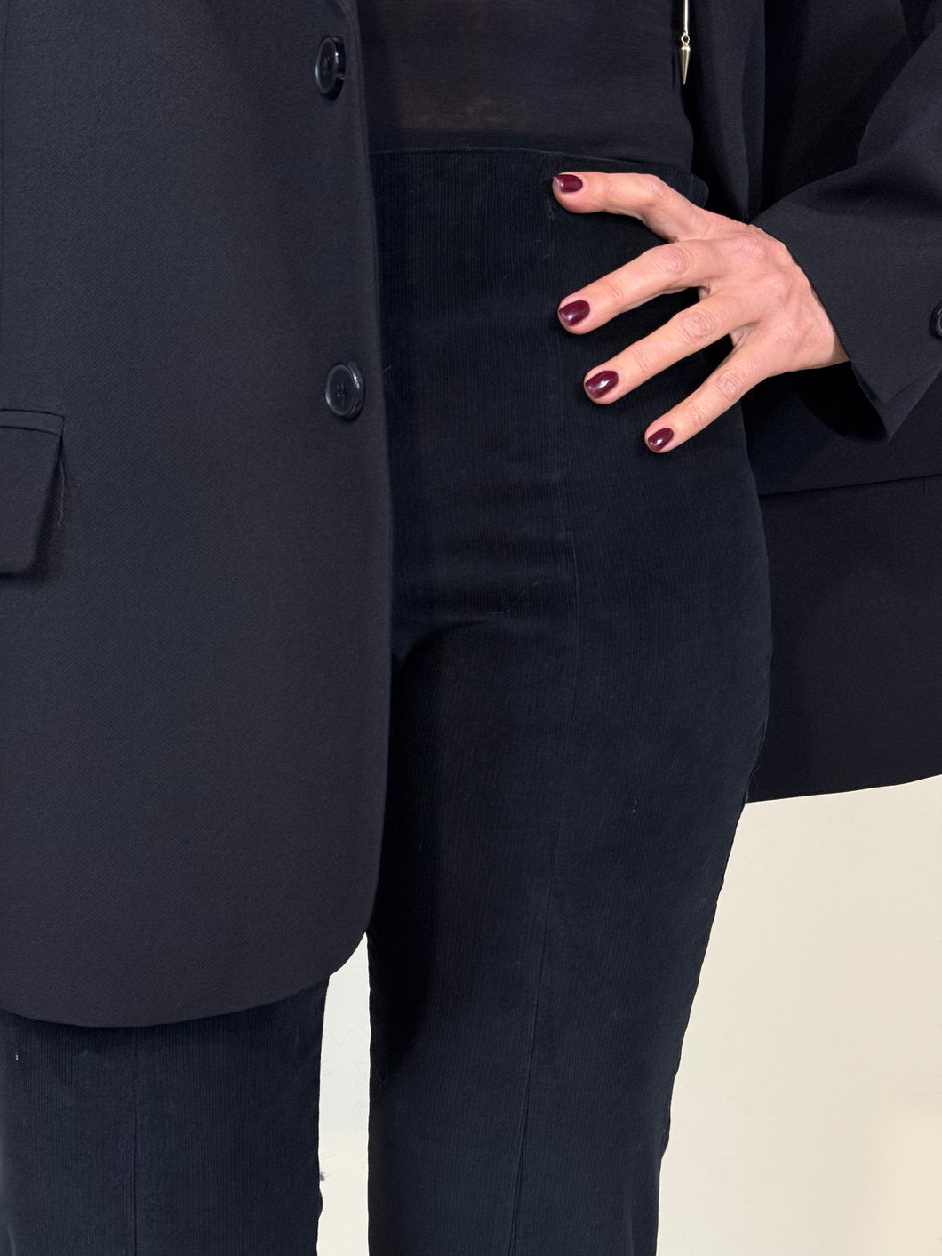 Pantalone Sigarette I In velluto