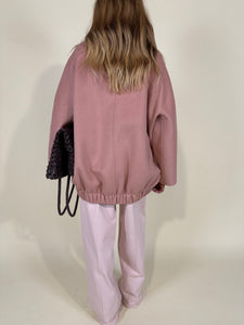 Cappotto monopetto HANDMADE I rosa