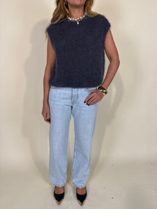 Gilet Fluffy | Mohair e Lana I Più colori