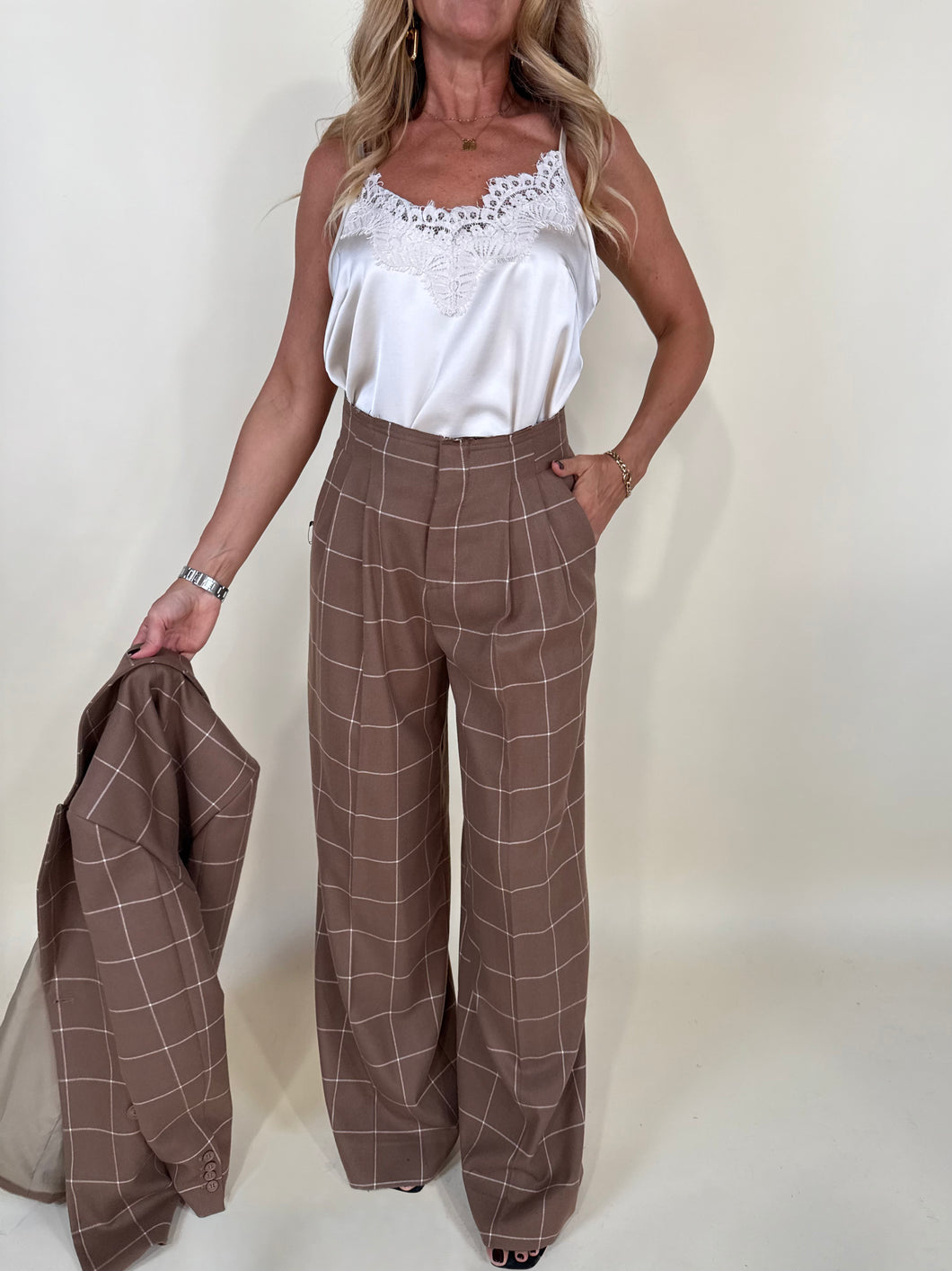 Pantalone Grace | Quadri