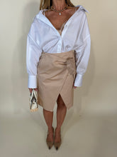 Carica l'immagine nel visualizzatore di Gallery, Gonna Midi Gabardina | Camel
