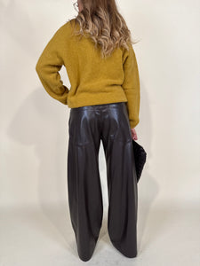 Maglia Ocra | Lana & Alpaca