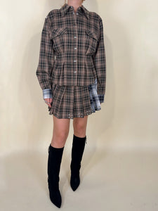 Minigonna Pieghe | Check