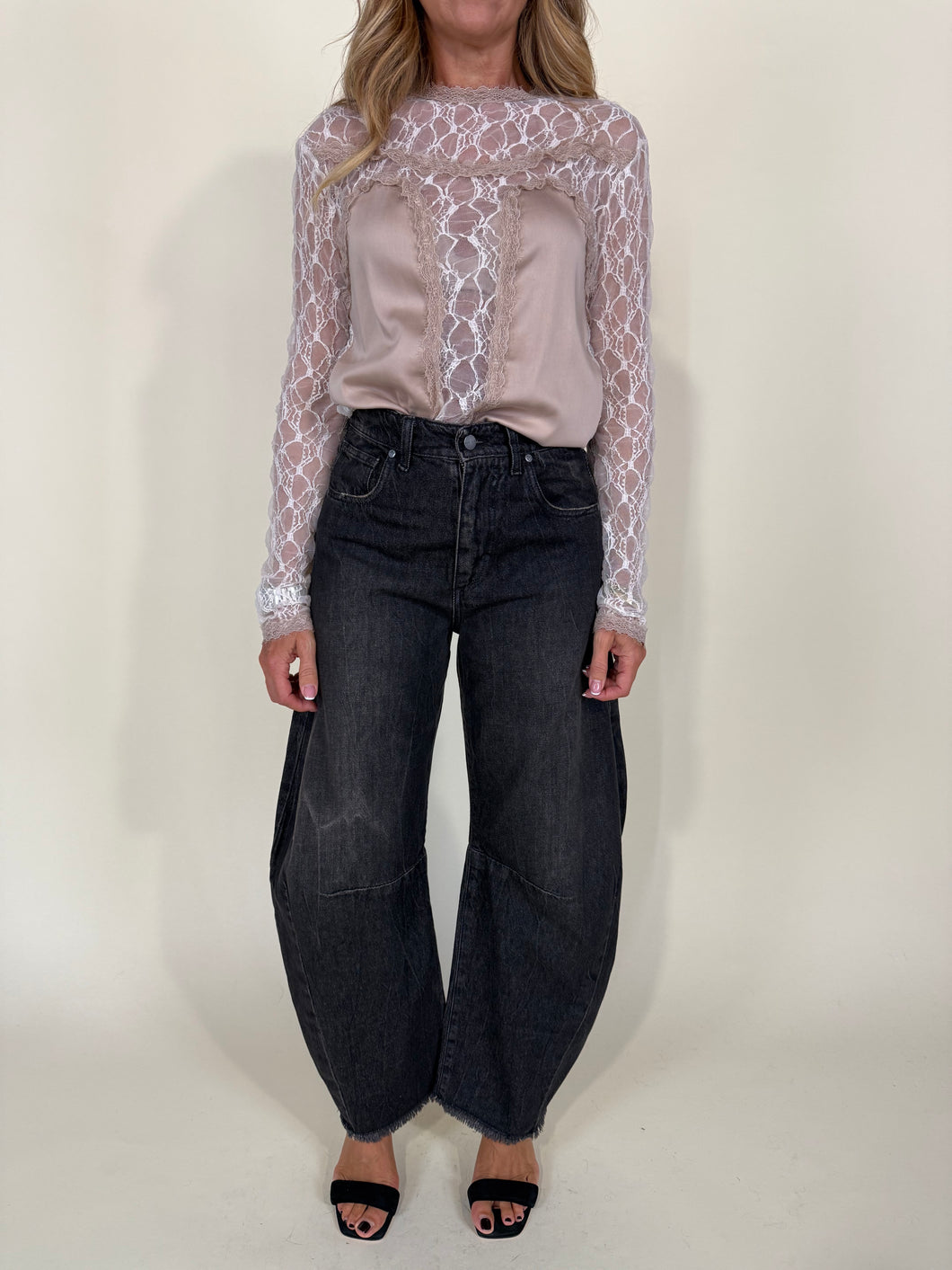 Camicia Cipria | Pizzo