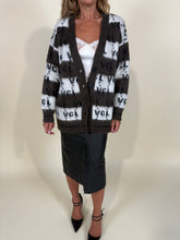 Load image into Gallery viewer, Cardigan long I a righe
