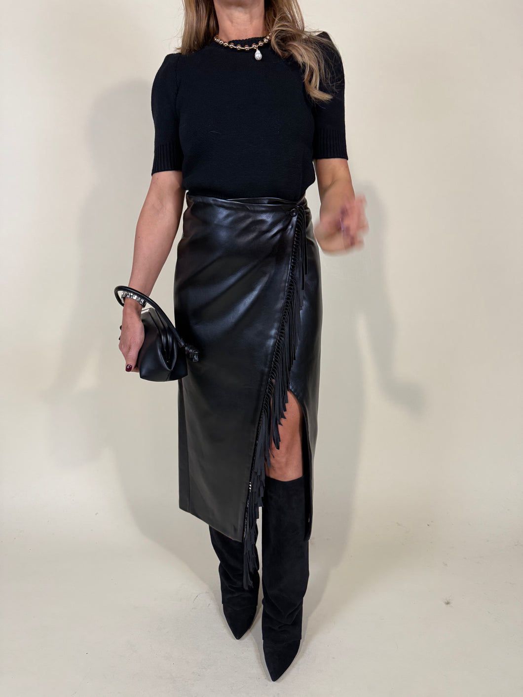 Gonna Frangia | Portafoglio | Ecopelle | Più colori