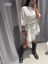 Load image into Gallery viewer, Maxi Maglia Pizzo / Collezione We2 | Washed | Più colori
